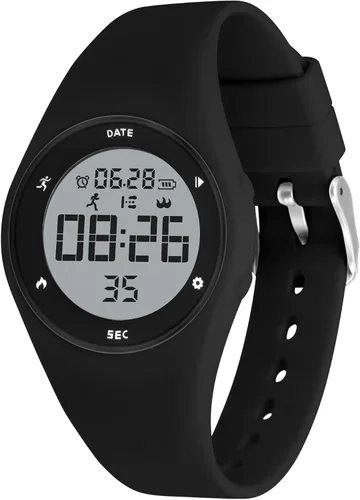 Miniatura 17 de Relojes para niños y niñas, reloj deportivo digital con contador de pasos, podómetro, alarma de vibración, sin aplicación, impermeable, rastreador