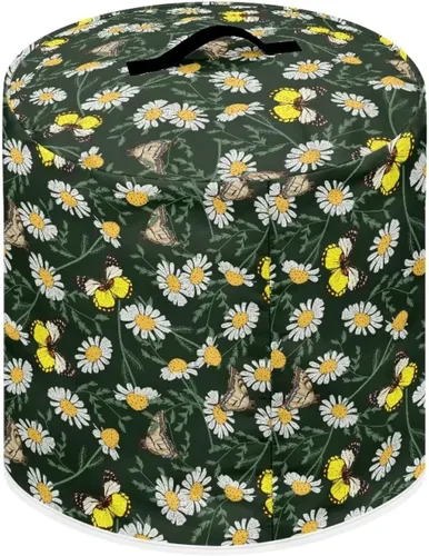Miniatura 2 de Flashideas Daisy Butterfly - Funda para olla a presión para mujer, a prueba de polvo, para arrocera, freidora de aire, fundas para electrodomésticos