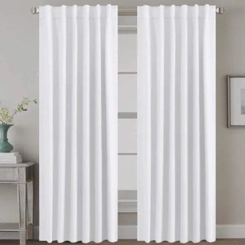 Miniatura 61 de H.VERSAILTEX Cortinas opacas con aislamiento térmico, paneles de tratamiento de ventana, cortinas opacas para oscurecer la habitación, cortinas Gris