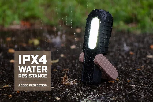 Miniatura 5 de Spec Ops Tools - Luz de trabajo LED recargable para construcción y uso en el lugar de trabajo, base impermeable y magnética con gancho y 3 modos