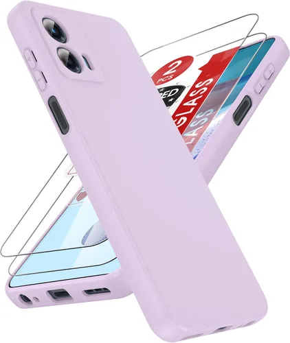 Miniatura 94 de LeYi Funda para Motorola Moto G Play 4G 2024: Funda para Moto G Play 4G 2024 con funda delgada y antiarañazos, silicona líquida a prueba de golpes