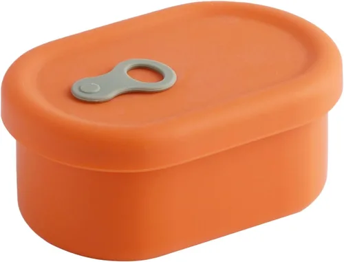 Miniatura 10 de Recipiente hermético de silicona prémium hecho en Corea con ventilación de vapor, sin BPA, a prueba de fugas, apto para microondas y congelador, 1