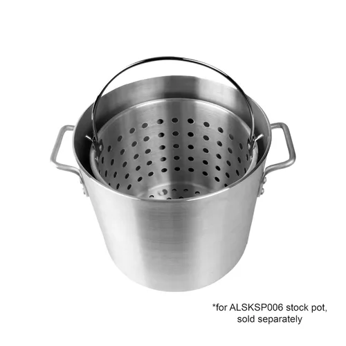 Miniatura 4 de Thunder Group ALSKBK006 - Cesta de vapor para 32 cuartos de galón ALSKSP006 perforada