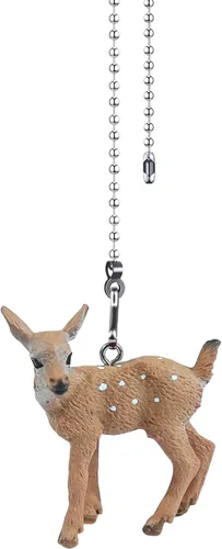 Miniatura 18 de Cadena de tirón del ventilador de techo de gato Dotlite, extensión de encanto con tira de cadena de gato de gimnasio realista y linda, cadenas