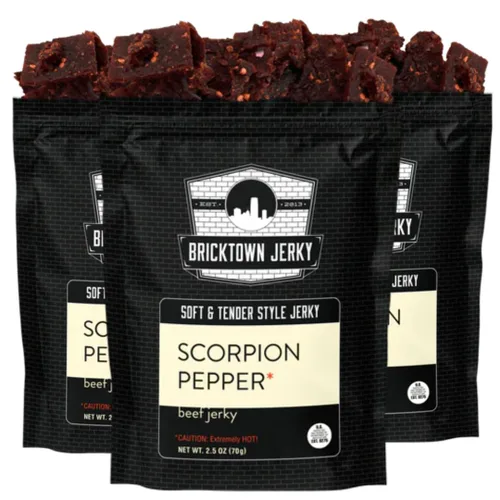 Miniatura 11 de Fajita Soft and Tender Style Best Beef Jerky - Paquete de 3 - Prueba nuestra carne seca de res suave de mejor sabor - 7.5 onzas en total.