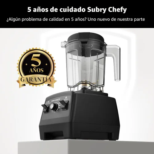 Miniatura 3 de Batidora de encimera Pro 2000W, licuadora profesional de alta velocidad con potente motor sin escobillas, 25 velocidades, 68 onzas, licuadora
