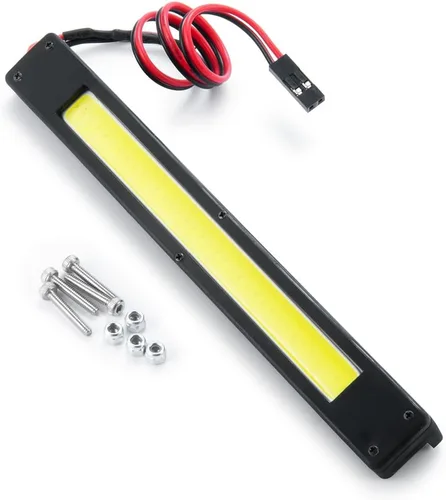 Miniatura 3 de MOHERO RC LED barra de luz de techo de la correa eslabonada de la lámpara de techo para 1/10 TRX4 Defender RC Car Upgrade Parts