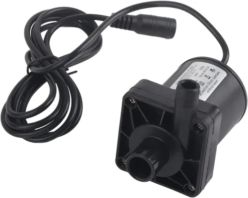 CHICIRIS 800Lh 12V DC Bomba sumergible Mini Motor silencioso sin escobillas para sistema de enfriamiento Circulación Hidroponía