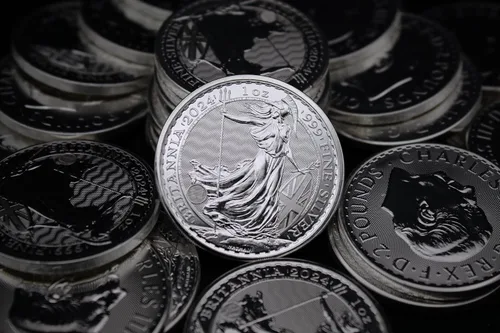 Miniatura 2 de 1997 - Presente (Año al azar) Lote de (5) Monedas Britannia de Plata de 1 oz Brillante Sin Circular con Certificado de Autenticidad £2 GBP Vendedor