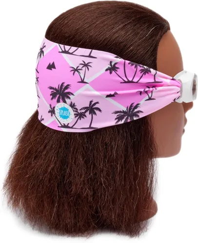 Miniatura 2 de Splash - Gafas de natación con correa de tela, colección Pink & Purples, divertidos, a la moda y cómodos, para adultos y niños Malibú