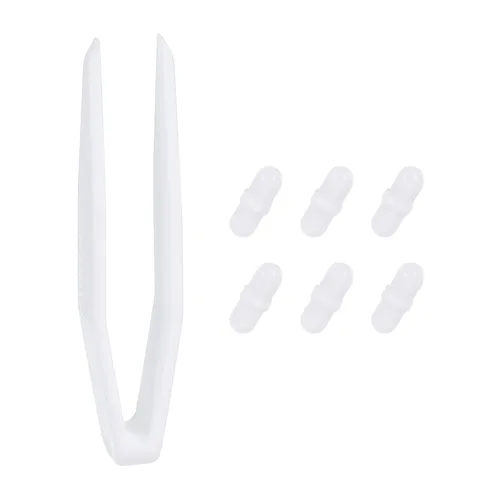 Miniatura 19 de PATIKIL Barra agitadora magnética, 0.315 x 0.118 in, 6 piezas de PTFE magnético, barra mezcladora magnética para vaso de precipitados de fondo