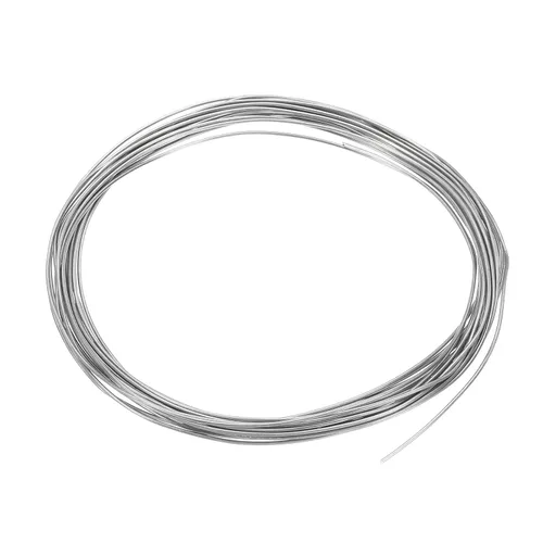 Miniatura 10 de Patikil 99.99% alambre de zinc de alta pureza, 2 rollos, calibre 17, alambre suave para cuentas de 0.059 in para experimentos de laboratorio