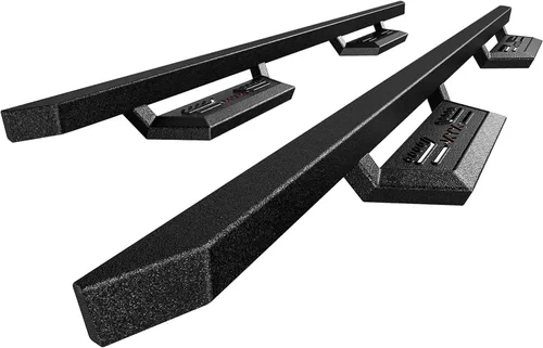 Miniatura 10 de KYX Estribos para Ford F150 SuperCrew Cab 2015-2025 / Ford F250 F350 SuperDuty Crew Cab 2017-2025, Escalones Laterales de 6 Pulgadas Barras Nerf
