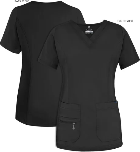 Miniatura 5 de Adar Pro - Ropa quirúrgica para mujer, con cuello en V elevado