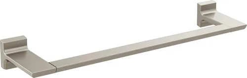 Delta 79918-SS Pivotal - Toallero de montaje en pared de 18 pulgadas para baño, accesorio de acero inoxidable