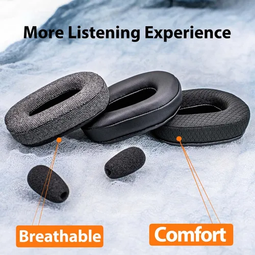 Miniatura 6 de B450-XT B550-XT Kit de almohadillas de repuesto compatibles con auriculares B450-XT B550-XT I B450-XT B550-XT Accesorios