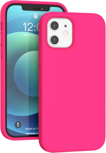 Miniatura 99 de Funda de silicona líquida compatible con iPhone 11 (6.1 pulgadas), cubierta de goma de gel de protección completa con forro de microfibra suave