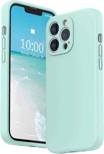 Miniatura 34 de SURPHY Funda para iPhone 13 Pro con protector de pantalla, Fundas de silicona líquida para iPhone 13 Pro