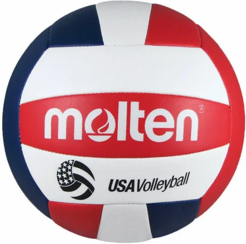 Molten – Balón de voleibol de ocio Rojo/Blanco/Azul