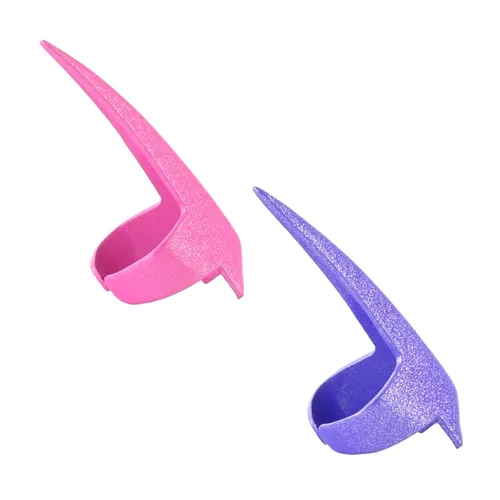 Miniatura 30 de Anillos profesionales para separar y seccionar el cabello, herramientas de acero inoxidable para trenzar el cabello para pelucas de rastas
