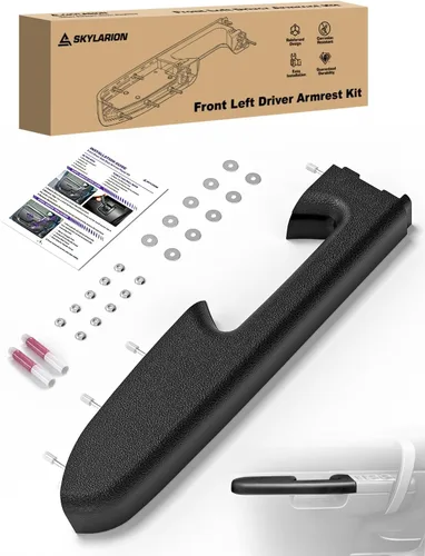 22818465 Kit de reparación de reposabrazos de puerta delantera izquierda del lado del conductor para Chevy Silverado/GMC Sierra 1500/2500HD/3500HD