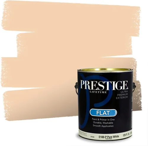Miniatura 131 de PRESTIGE Pintura exterior e imprimación en uno, bronceado Aberdeen, plano, 1 galón