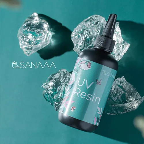 Miniatura 5 de Resina UV 200 g/7 oz de curado rápido de un minuto de tipo duro transparente para sello de arcilla polimérica, vaso, bolígrafo, aretes de bricolaje