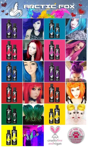 Miniatura 3 de ARCTIC FOX - Tinte de color semipermanente para cabello vegano y libre de crueldad, color amarillo intenso (4 onzas líquidas, Cosmic Sunshine)