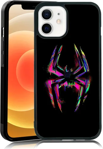 Miniatura 12 de Morales Punk Gwen - Funda protectora para iPhone 11 Pro, Spiderverse negro TPU a prueba de golpes, funda protectora para iPhone, linda funda