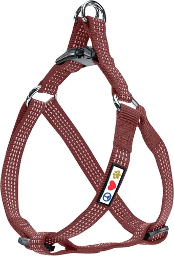 Miniatura 18 de Pawtitas Arnés Reflectante Step-in para Perro – Chaleco Ajustable Anti-Tirones para Cachorros a Perros Mayores, Seguro y Cómodo, L Negro
