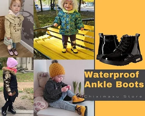 Miniatura 8 de Maxu Fashion - Botas impermeables de poliuretano para niños