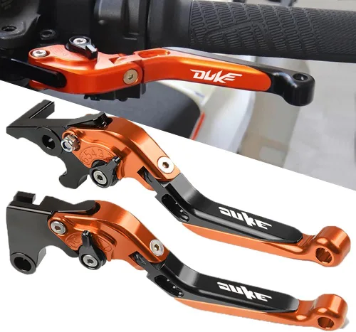 Conjunto de palancas de freno y embrague Duke 125 390 plegables y extensibles CNC de aluminio para Duke 125 390 200 250 2011-2015 2017 2018 2019