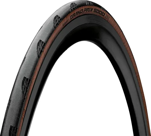 Continental Grand Prix 5000 - Neumático para bicicleta de carretera | El mejor todoterreno del campo - BlackChili, Vectran Breaker, LazerGrip,