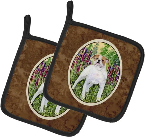 Miniatura 72 de Caroline's Treasures SS8617PTHD - Juego de soportes para ollas de cocina resistentes al calor, almohadillas calientes para horno para cocinar, Husky