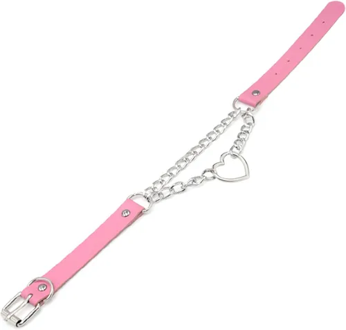 Miniatura 4 de Tosmifairy Conjunto de joyas sexys, collar y correa para mujeres, damas, mascotas