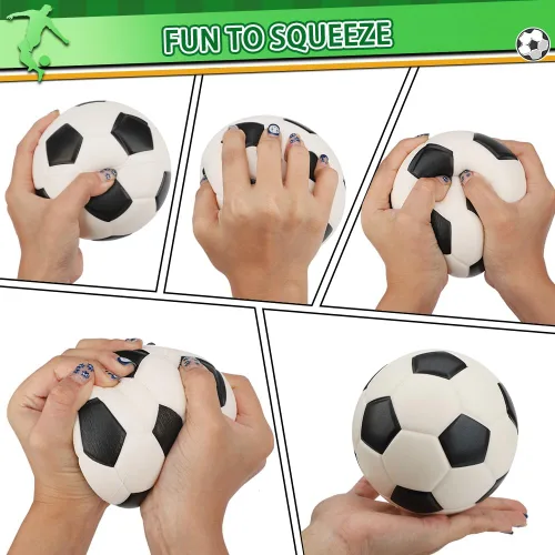 Miniatura 4 de Mini pelotas de fútbol de espuma de 5 pulgadas para mini aros de fútbol de interior, suave y blando para juegos de fútbol Pelotas de piscina