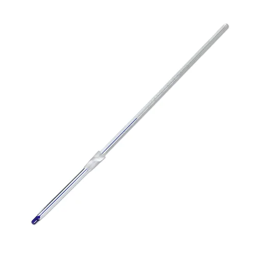 Miniatura 4 de Termómetro de vidrio de laboratorio con junta de 10/18, longitud de inmersión de 0.984 in, rango de -20 a 482.0 °F, cristalería de laboratorio