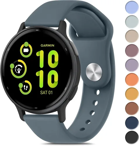 Miniatura 14 de Meliya Bandas compatibles con Garmin Vivoactive 5 / Vivoactive 3 Watch Band, Garmin Venu 2 Plus / Venu Sq / Venu Watch Bands para mujeres y hombres