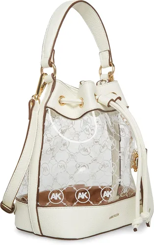 Miniatura 4 de Anne Klein Bandolera cruzada con logotipo de anillo