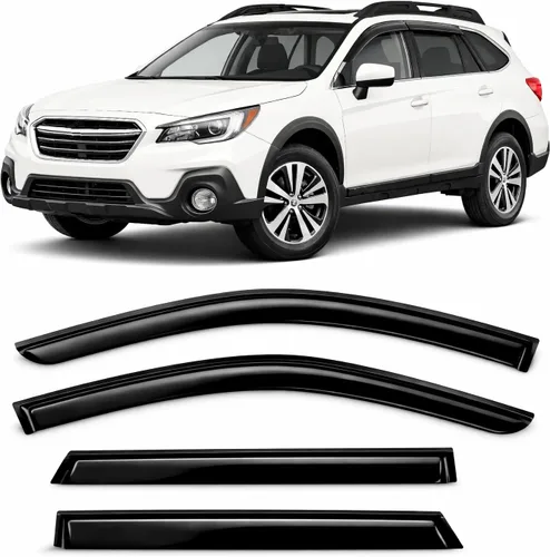 Miniatura 47 de 2016-2021 Protectores de Lluvia Adhesivos para Honda Civic Sedan, Deflectores de Visera Lateral EX EX-L LX Sport Touring, Sombras de Ventilación