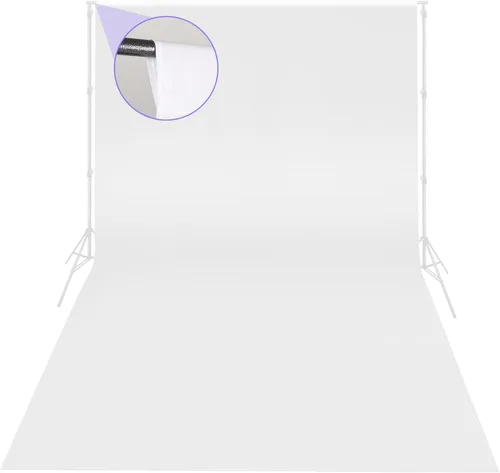 Miniatura 11 de Telón de fondo negro de 10 x 10 pies, cortina de fondo para sesión de fotos, fondos de estudio fotográfico puro, tela de poliéster gruesa, pantalla