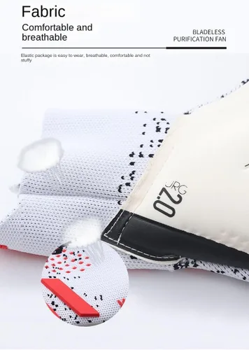 Miniatura 3 de SteJar Histarstore5 - Guantes de portero de fútbol, guantes de entrenamiento de portero, agarre fuerte, antideslizantes y transpirables para adultos