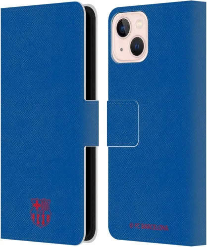 Miniatura 91 de Head Case Designs Funda de piel con licencia oficial del FC Barcelona Barca Crest Patterns, tipo cartera, compatible con Apple iPhone 11
