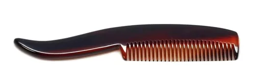 Miniatura 27 de #10 Peine de dientes estrechos hecho a mano Tortuga Havana Acetato fino recto fino desenredante Parting Grooming Teasing Peluquería Peluquería