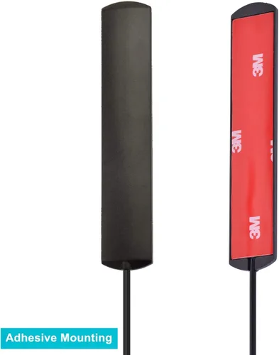 Miniatura 7 de Bingfu Antena de coche estéreo para coche, antena de radio FM AM, montaje adhesivo para coche, antena de parche oculto para vehículo, camión, SUV