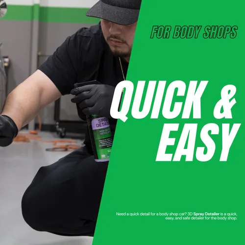 Miniatura 6 de 3D Spray Detailer - Spray Detallador de Carrocería Body Shop Sin Silicona para Vehículos Recién Pintados 16oz