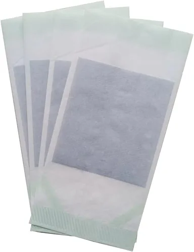 Miniatura 2 de 100 piezas de sellado térmico para hacer palomitas de maíz, bolsas de embalaje de maíz desechables con papel a prueba de grasa (sin patrón)