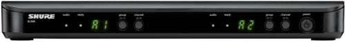 Miniatura 3 de Sistema de micrófono inalámbrico Shure BLX288/SM58 - Vida de batería de 14 horas, rango de 300 pies, UHF Incluye (2) micrófonos vocales de mano