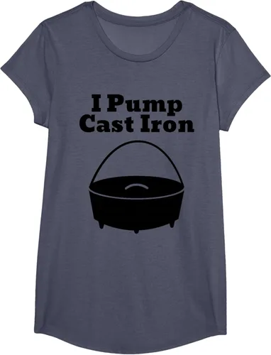 Miniatura 13 de I Pump - Camiseta de hierro fundido para cocinar al horno holandés
