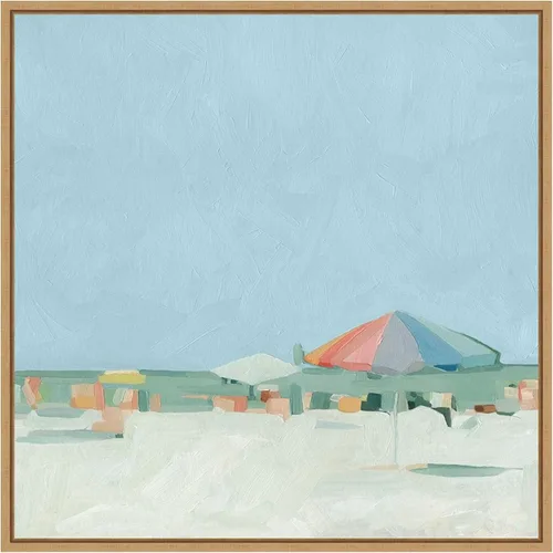 Miniatura 20 de Amanti Art Lienzo enmarcado para pared, 16 x 16 pulgadas, paleta de verano II por Emma Scarvey, lienzo enmarcado para pared, obras de arte